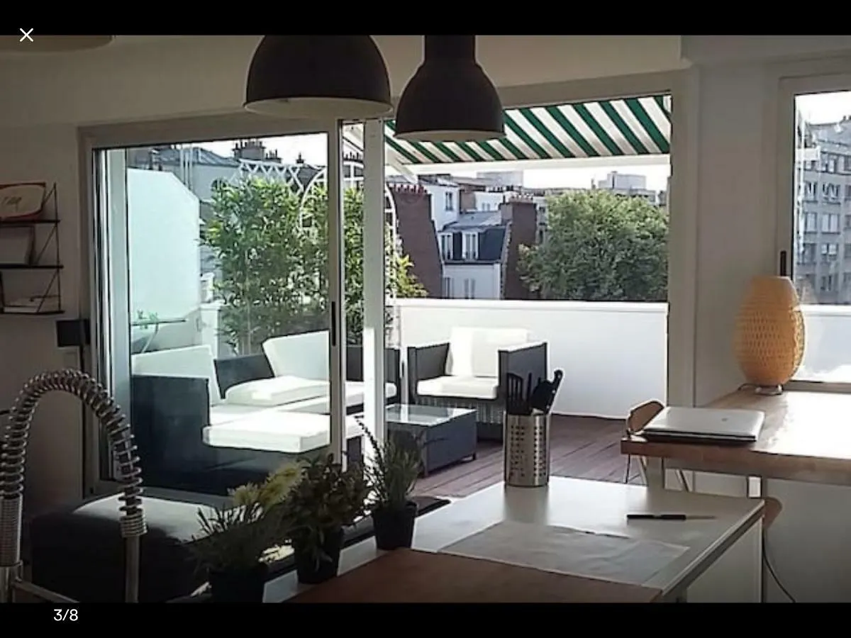 Apartment Penthouse Avec Terrasse Plein Ciel Hotel Paris